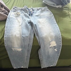 No Boundaries Light Blue Boyfriend Jeans